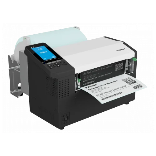 TOSHiBA BX820T Flat Termal Transfer, 300 Dpi USB Ethernet, 8 A4 Premium Endüstriyel Barkod Etiket Yazıcı