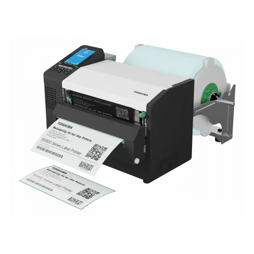 TOSHiBA BX820T Flat Termal Transfer, 300 Dpi USB Ethernet, 8 A4 Premium Endüstriyel Barkod Etiket Yazıcı