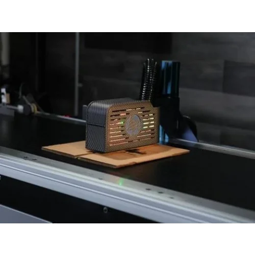 Motiva KR 2 Renkli 1200 Dpi Otomatik Tabaka Besleme Konveyörlü İnk Jet Doğrudan Markalama Kodlama Ambalaja Baskı Yazıcı