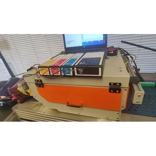 Motiva KR 2 Renkli / CMYK 1200 Dpi Otomatik Tabaka Besleme Konveyörlü İnk Jet Çuval Markalama Kodlama Ambalaja Baskı Yazıcı