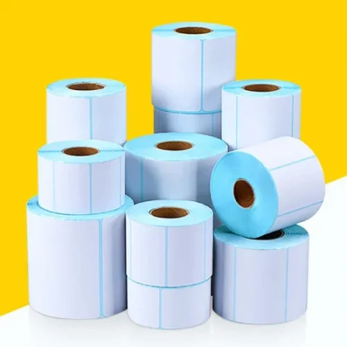 Motiva Termal Eco Market Sarı Karton Raf Barkod Etiketi 58x40 350Adet/Rulo