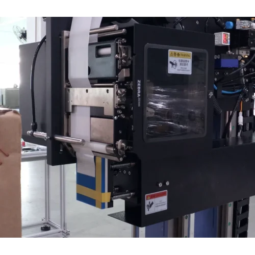 Motiva Termal Transfer Asansörlü Otomatik Yüksekliğe Göre 6 165mm Etiket Yaz Yapıştır ( Print & Apply ) Yazıcı ile Beraber Tam Set