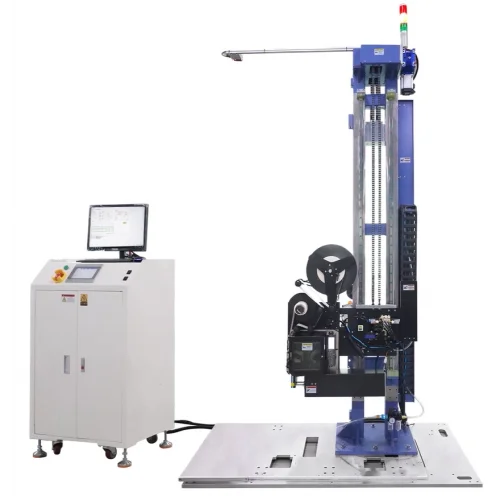 Motiva Termal Transfer Asansörlü Otomatik Yüksekliğe Göre 6 165mm Etiket Yaz Yapıştır ( Print & Apply ) Yazıcı ile Beraber Tam Set