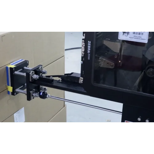 Motiva Termal Transfer Asansörlü Otomatik Yüksekliğe Göre 8 210mm Etiket Yaz Yapıştır ( Print & Apply ) Yazıcı ile Beraber Tam Set