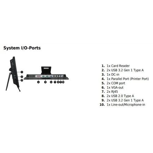 MSI 15.6 8GB 256GB SSD, Dokunmatik Panel PC