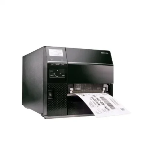 TOSHiBA B-EX6T2 Termal Transfer, 203 Dpi USB Ethernet, Endüstriyel Barkod Etiket Rulo Yazıcı