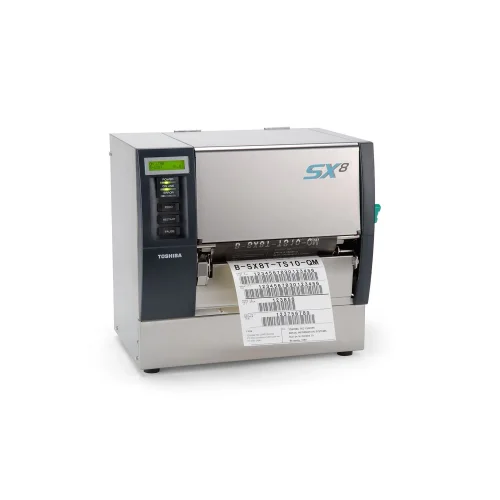 TOSHiBA B-SX8T Termal Transfer, 305 Dpi USB Ethernet, Endüstriyel Barkod Etiket Rulo Yazıcı