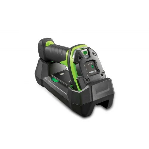ZEBRA DS3678-ER3U4212SVW Model Ultra Dayanıklı Yeşil Vibrasyonlu Kablosuz Barkod Okuyucu Standard Cradle USB