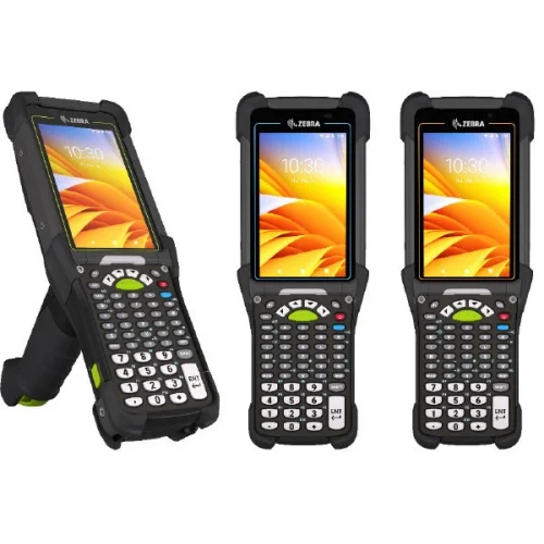 ZEBRA MC9450 El Terminali, MC945B-3G1J6DSS-A6 MC9450, 5G / LTE, GPS, LAN, WIFI 6E, Tabanca, Bluetooth, NFC, 4.3 Ekran, Titreşim, Android GMS, SE4770 Okuyucu, 6GB RAM / 128GB UFS, 53 Tuş, 7000mAh Pil,