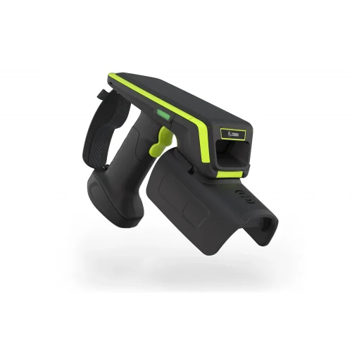 ZEBRA RFD9031-G60G700-E8 RFD90, Premium Plus, Standart Menzilli Dairesel Polarize Anten, UHF RFID, Bluetooth, WiFi, Tabanca, SE4850 Genişletilmiş Menzilli Görüntüleyici, 7000mAh Pil, Ultra Dayanıklı UHF RFID Kızak