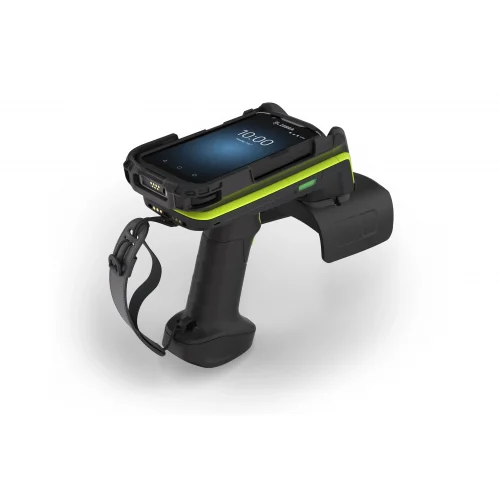 ZEBRA RFD9031-G60G700-E8 RFD90, Premium Plus, Standart Menzilli Dairesel Polarize Anten, UHF RFID, Bluetooth, WiFi, Tabanca, SE4850 Genişletilmiş Menzilli Görüntüleyici, 7000mAh Pil, Ultra Dayanıklı UHF RFID Kızak