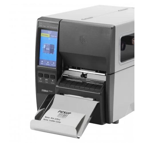 ZEBRA Termal Transfer Barkod Etiket Yazıcı ZT231 - 8 dot/mm (203 Dpi ) Kesici, USB, Ethernet Model No: ZT23142-T2E000FZ