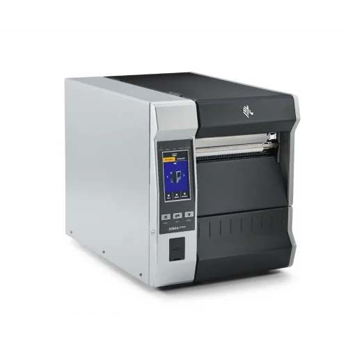 ZEBRA Termal Transfer Barkod Etiket Yazıcı ZT620 6 203 Dpi Sıyırıcı RFID UHF Renkli Dokunmatik Ekran Parça No: ZT62062-T0E02C0Z