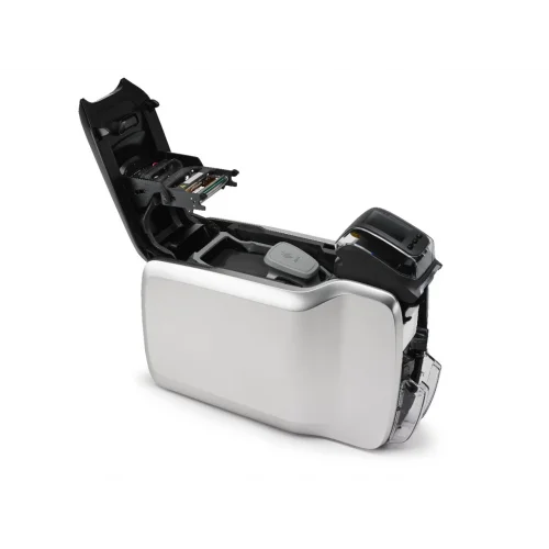 ZEBRA ZC300 PVC Kimlik Kart Yazıcı, ZC31-000CQ00EM00 Yazıcı ZC300, Tek Taraflı, USB ve Ethernet, Windows Sürücüsü, CardStudio 2.0 (Standart) uygulaması, 200 PVC kart, YMCKO şerit (200 görüntü)