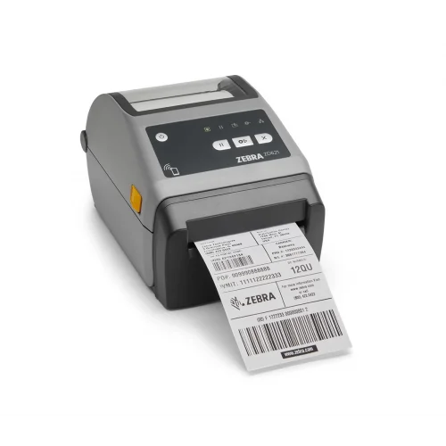 ZEBRA ZD621 Direkt Termal Barkod Etiket Yazıcı 203 Dpi, USB, USB Host, Ethernet, Seri, BTLE5, Model No: ZD6A042-D0EF00EZ