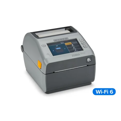 ZEBRA ZD621 Direkt Termal Barkod Etiket Yazıcı Healthcare (Hastane),4.3 Renkli Dokunmatik LCD Ekran; 203 Dpi, USB, USB Host, Ethernet, Seri, WiFi Kablosuz, Bluetooth BT4, Model No: ZD6AH42-D0EL02EZ