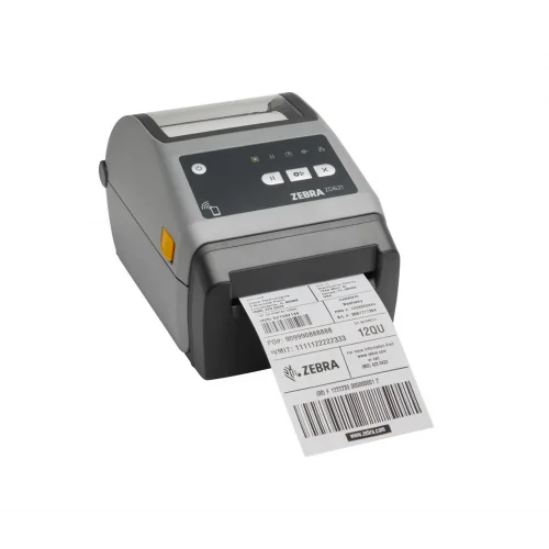 ZEBRA ZD621 Termal Transfer Barkod Etiket Yazıcı 203 Dpi, USB, USB Host, Ethernet, Seri, BTLE5, Kesici, Model No: ZD6A042-32EF00EZ