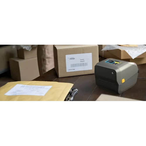 ZEBRA ZD621 Termal Transfer Barkod Etiket Yazıcı 203 Dpi, USB, USB Host, Ethernet, Seri, BTLE5, Model No: ZD6A042-30EF00EZ