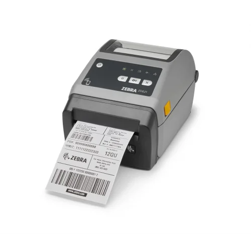 ZEBRA ZD621 Termal Transfer Barkod Etiket Yazıcı 203 Dpi, USB, USB Host, Ethernet, Seri, WiFi Kablosuz, Bluetooth BT4, Model No: ZD6A042-30EL02EZ