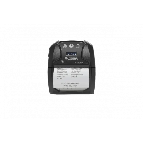 ZEBRA ZQ220 Plus ZQ22-B16B1KE-00 Mobil Fiş Etiket Yazıcı, 3 80 mm BT5, NFC, USB Şarj