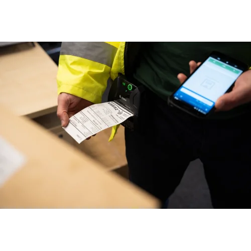 ZEBRA ZQ320 Plus Mobil Yazıcı, ZQ32-A0E04TE-00 DT Yazıcı ZQ320 Plus; Bluetooth 4.X, Etiketsiz Sensör, Dış Mekan Kullanımı