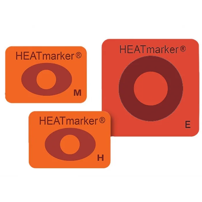 ZEBRA HEATmarker M, H ve E Isı Göstergesi