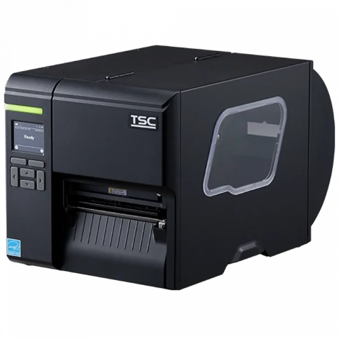 TSC ML240P Termal Transfer, 203 Dpi USB Ethernet Endüstriyel Barkod Etiket Rulo Yazıcı