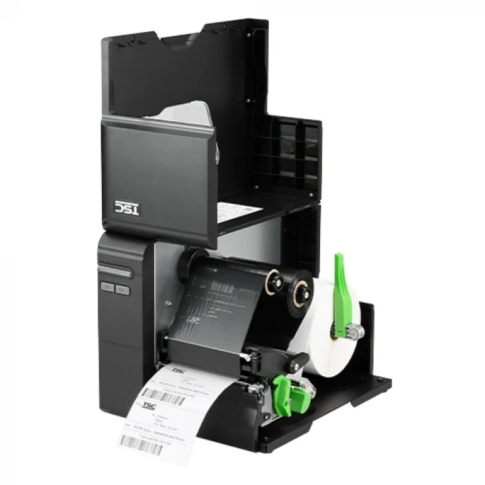 TSC ML240P Termal Transfer, 203 Dpi USB Ethernet Endüstriyel Barkod Etiket Rulo Yazıcı