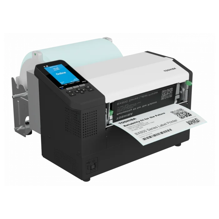 TOSHiBA BX820T Flat Termal Transfer, 300 Dpi USB Ethernet, 8 A4 Premium Endüstriyel Barkod Etiket Yazıcı
