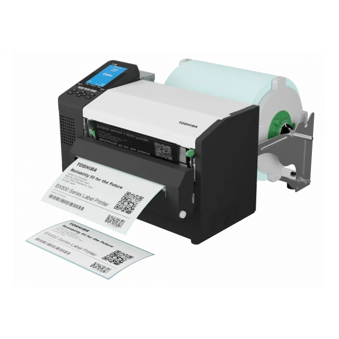 TOSHiBA BX820T Flat Termal Transfer, 300 Dpi USB Ethernet, 8 A4 Premium Endüstriyel Barkod Etiket Yazıcı
