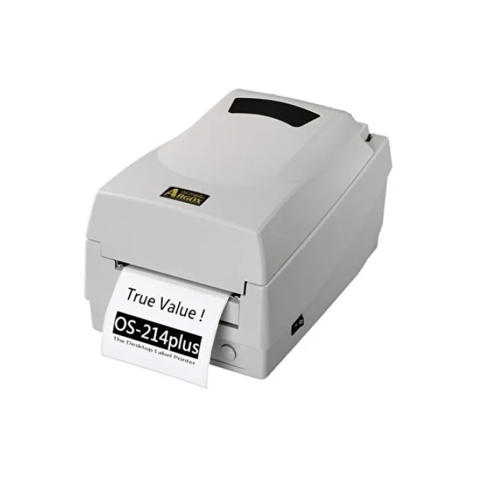 Argox OS-214EX Pro Direkt Termal / Termal Transfer, 203 Dpi Usb/Ethernet/RS232 Masaüstü Ekonomik Barkod Etiket Rulo Yazıcı