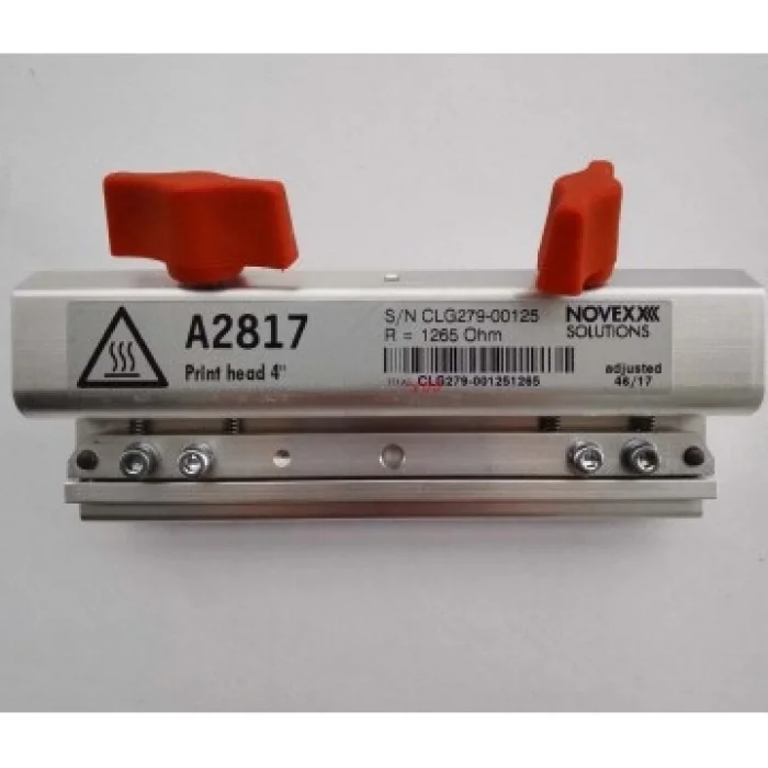 Avery Orijinal A2817 Termal Baskı Kafası, 300 Dpi. 64-04 DPM / PEM / ALX924/734 (sağ el) Etiket Yazıcı İçin Uygundur