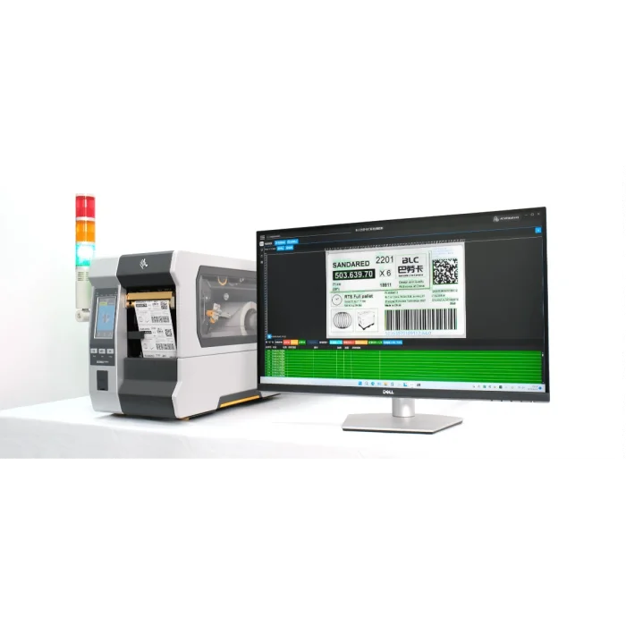 Motiva Barkod Etiket Yazıcı Entegre Doğrulama Baskı Kalite Kontrolü OCR, OCV, ODV ( Label Inspection, Verifier )