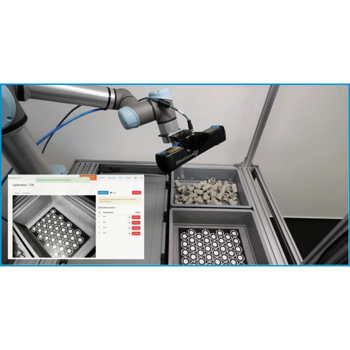 Makine Görüşü Kameralı Görüntü İşleyerek, Robot ile CNCye Ürün Besleme Otomasyonu