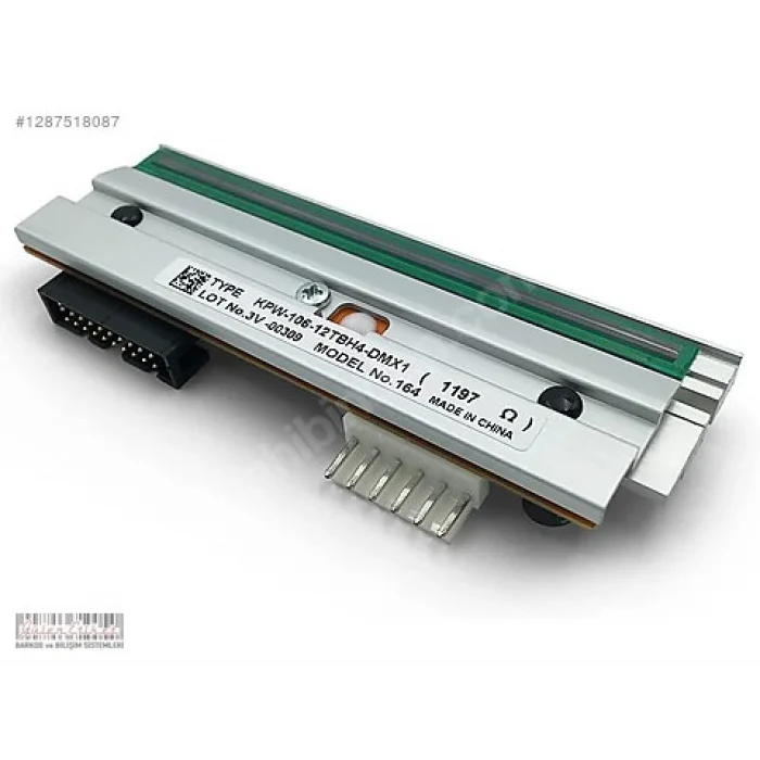 HONEYWELL Orijinal PHD20-2268-01 Datamax Termal Baskı Kafası, 300 Dpi. E-4305 Etiket Yazıcı İçin Uygundur.