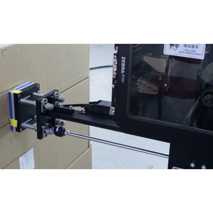 Motiva Termal Transfer Asansörlü Otomatik Yüksekliğe Göre 8 210mm Etiket Yaz Yapıştır ( Print & Apply ) Yazıcı ile Beraber Tam Set