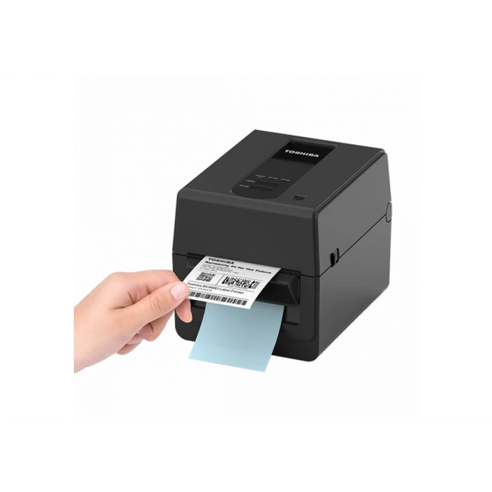 TOSHiBA BV420D Direkt Termal, 203 Dpi USB Ethernet, Premium Masaüstü Barkod Etiket Rulo Yazıcı Model No: BV420D-GS02-QM-S