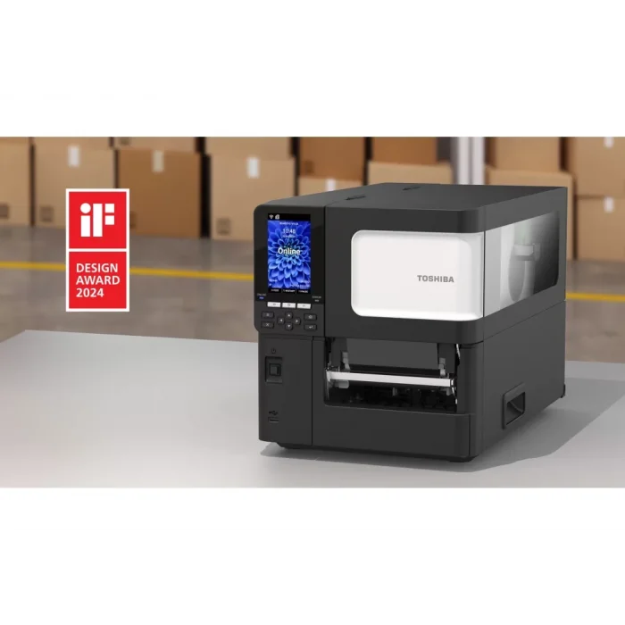 TOSHiBA BX420T Flat Termal Transfer, 300 Dpi USB Ethernet, Premium Endüstriyel Barkod Etiket Yazıcı