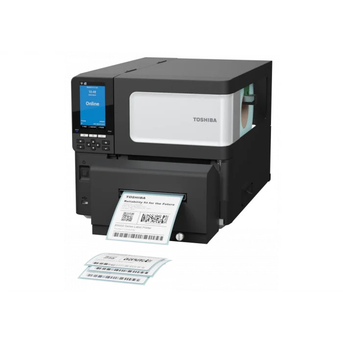 TOSHiBA BX620T Flat Termal Transfer, 203 Dpi USB Ethernet, Premium Endüstriyel Barkod Etiket Yazıcı