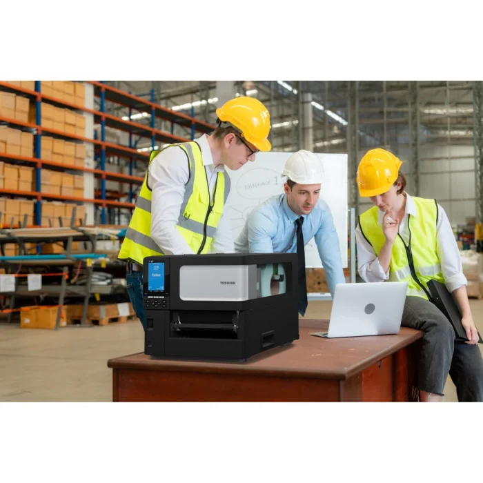 TOSHiBA BX620T Flat Termal Transfer, 203 Dpi USB Ethernet, Premium Endüstriyel Barkod Etiket Yazıcı