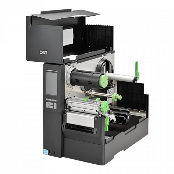 TSC MH341T Termal Transfer, 300 Dpi USB Ethernet Endüstriyel Barkod Etiket Rulo Yazıcı