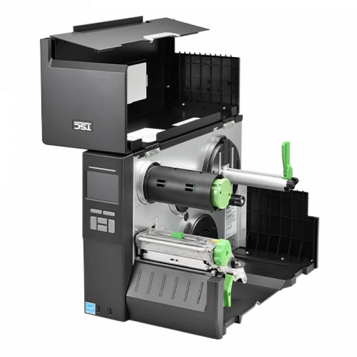 TSC MH341T Termal Transfer, 300 Dpi USB Ethernet Endüstriyel Barkod Etiket Rulo Yazıcı