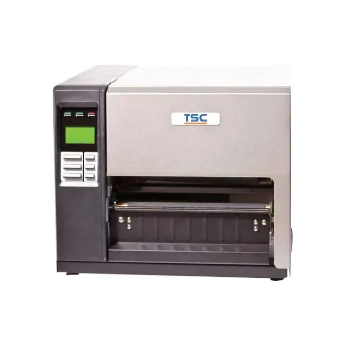 TSC TTP-346MT Termal Transfer, 300 Dpi USB Ethernet, Endüstriyel Barkod Etiket Rulo Yazıcı