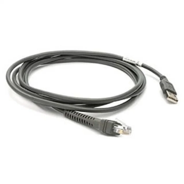 ZEBRA CBA-U21-S07ZBR Korumalı USB Kablo Evrensel Kablo Yedek