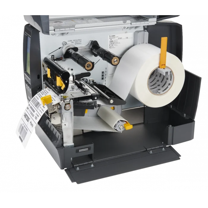 ZEBRA Direkt Termal Barkod Etiket Yazıcı ZT231 - 8 dot/mm (203 Dpi ) Etiket Sıyırıcı Taşıyıcı Sarma, USB, Ethernet Model No: ZT23142-D3E000FZ