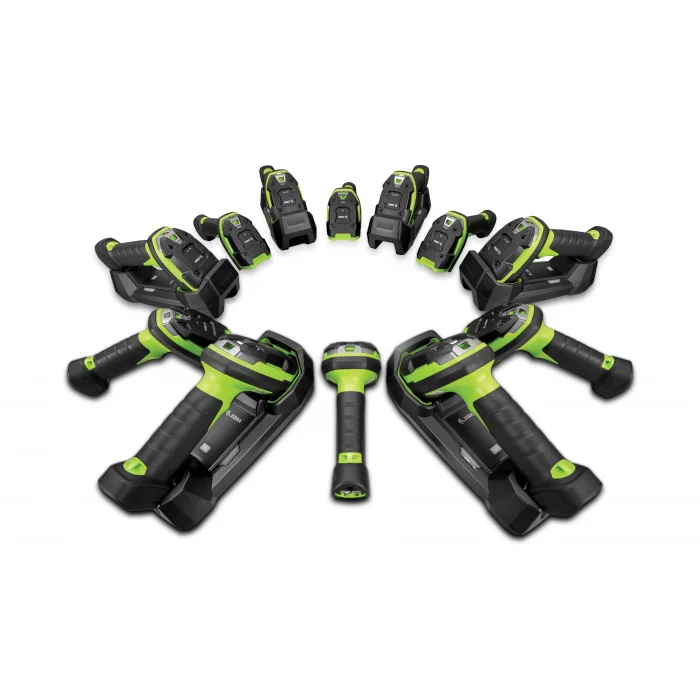 ZEBRA DS3678-ER3U4212SVW Model Ultra Dayanıklı Yeşil Vibrasyonlu Kablosuz Barkod Okuyucu Standard Cradle USB