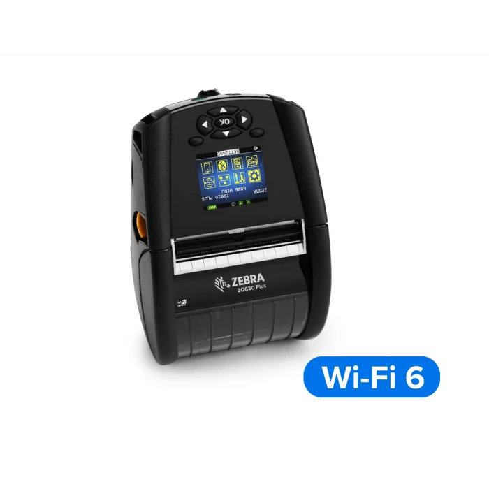 ZEBRA DT Printer ZQ620 Plus 3/72mm ZQ62-AUFAE14-00 Maksimum Verimlilik İçin Birinci Sınıf Mobil Etiket Ve Fiş Yazıcı