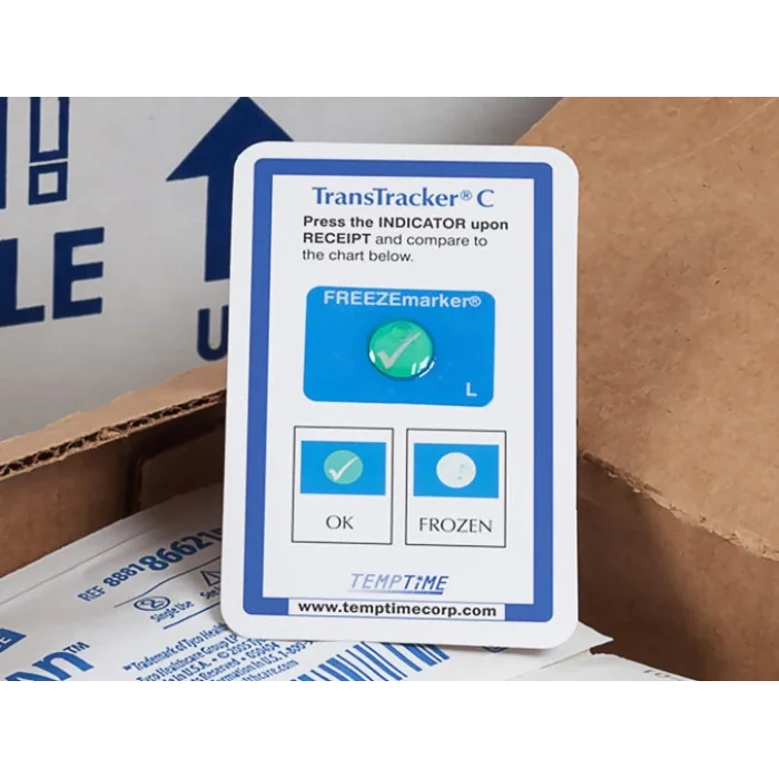 ZEBRA FREEZEmarkerlı TransTracker Nakliye Sıcaklık Monitörleri
