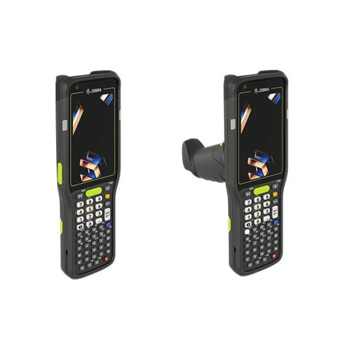 ZEBRA MC3400 El Terminali KT-MC3401-0G1D43SS-TR Kit, Wi-Fi 6E, Tabanca, Bluetooth, NFC, 4.0 Ekran, Titreşim, Android GMS, SE4710 Imager, 4GB RAM / 64GB UFS, 38 Tuş, 7000mAh Pil