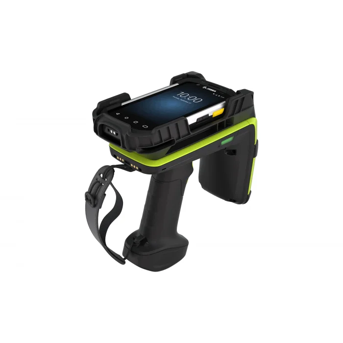 ZEBRA RFD9031-G60G700-E8 RFD90, Premium Plus, Standart Menzilli Dairesel Polarize Anten, UHF RFID, Bluetooth, WiFi, Tabanca, SE4850 Genişletilmiş Menzilli Görüntüleyici, 7000mAh Pil, Ultra Dayanıklı UHF RFID Kızak